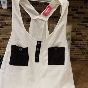 2/$10 White Tank top